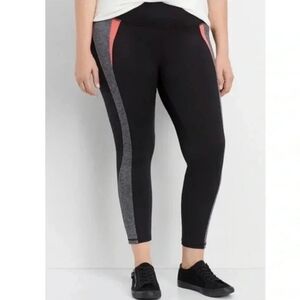 Maurice's Ladies "In Motion" Black Athletic Pants (Size 0)